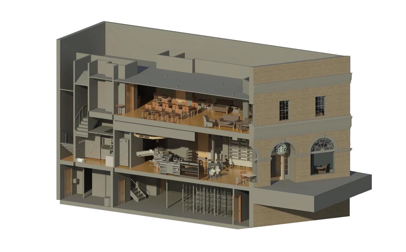 Construction detail sheet showing wall assembly and connections