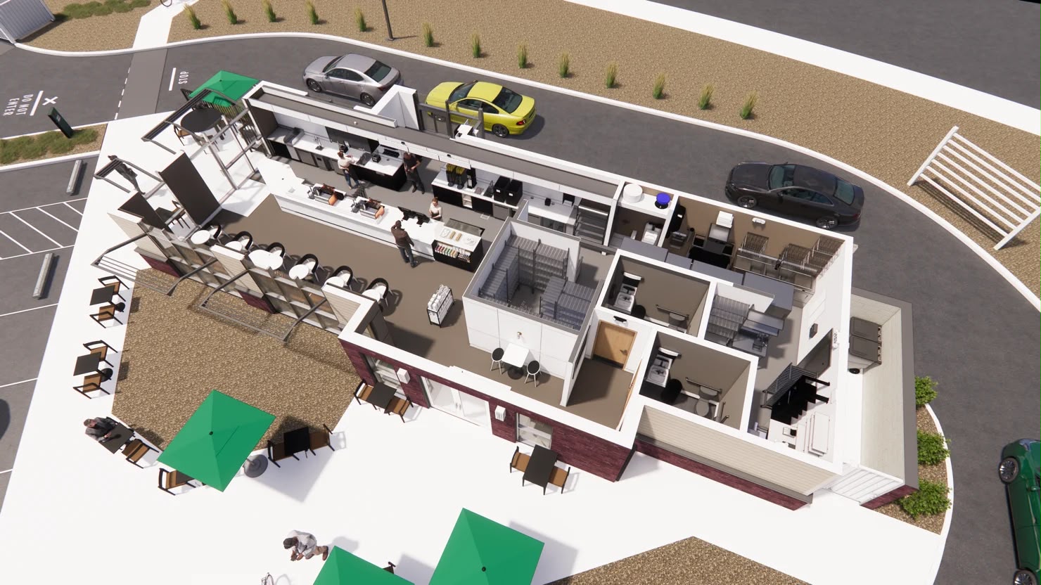 BIM model coordination view with multi-discipline layers
