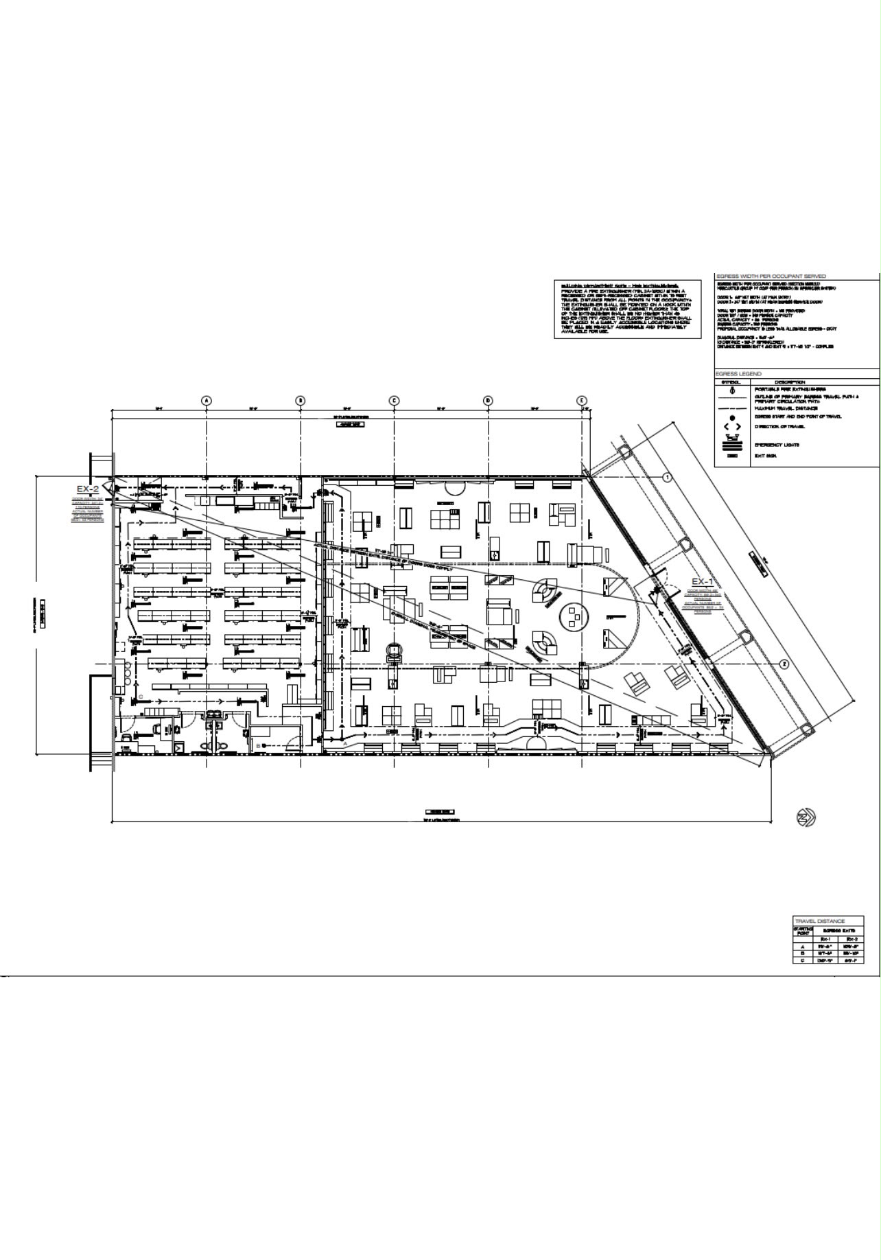 Coordinated 3D BIM model of a multi-storey building with structural and MEP layers